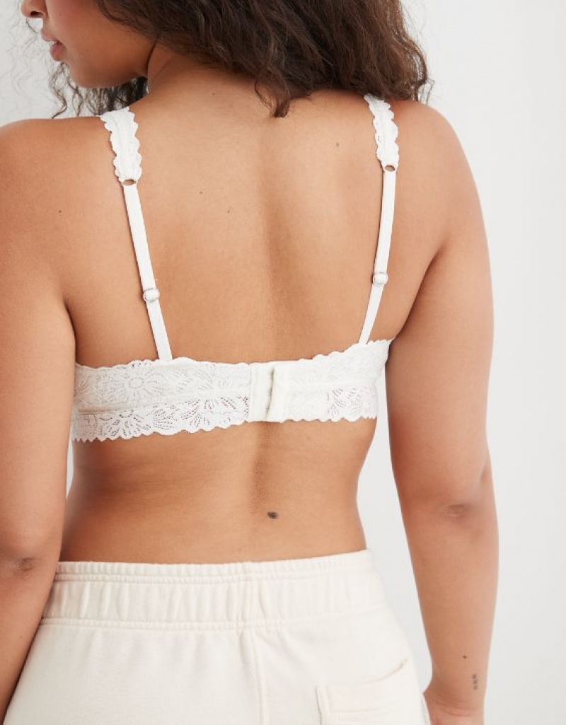 Soutien Gorge Aerie Mama By Aerie? Lacelette Blanche | ZXJ-72431971