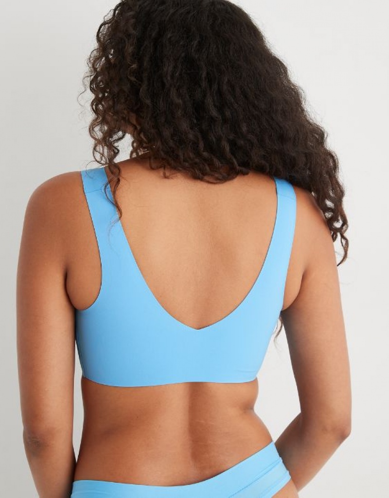 Soutien Gorge Aerie SMOOTHEZ Rembourré Sweetheartlette Bleu | ZPQ-64264714