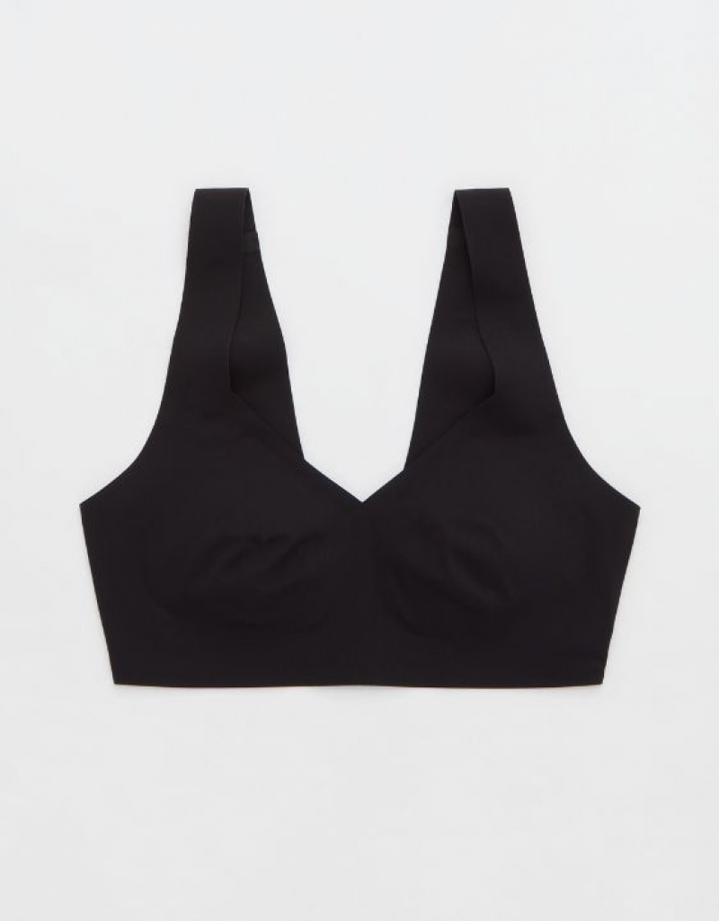 Soutien Gorge Aerie SMOOTHEZ Rembourré Sweetheartlette Noir | KCX-29431993