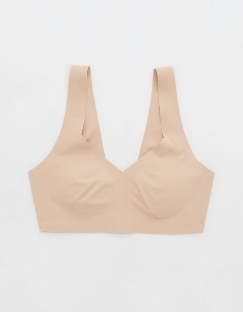 Soutien Gorge Aerie SMOOTHEZ Rembourré Sweetheartlette Beige | EFH-64803432