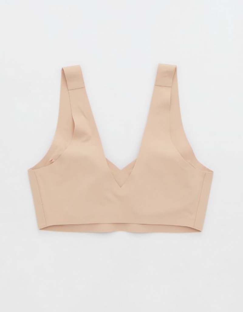 Soutien Gorge Aerie SMOOTHEZ Rembourré Sweetheartlette Beige | EFH-64803432