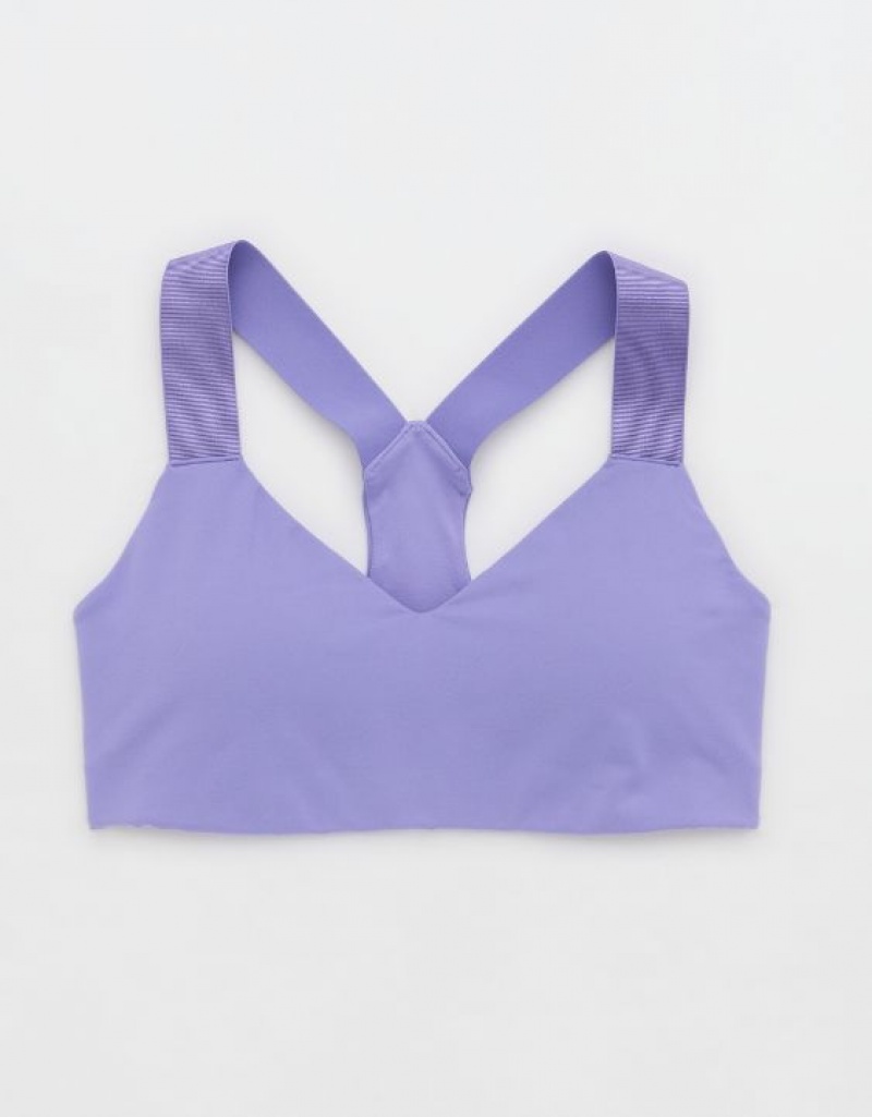 Soutien Gorge Aerie OFFLINE By The Hugger Racerback Sports Violette | DAT-47053350