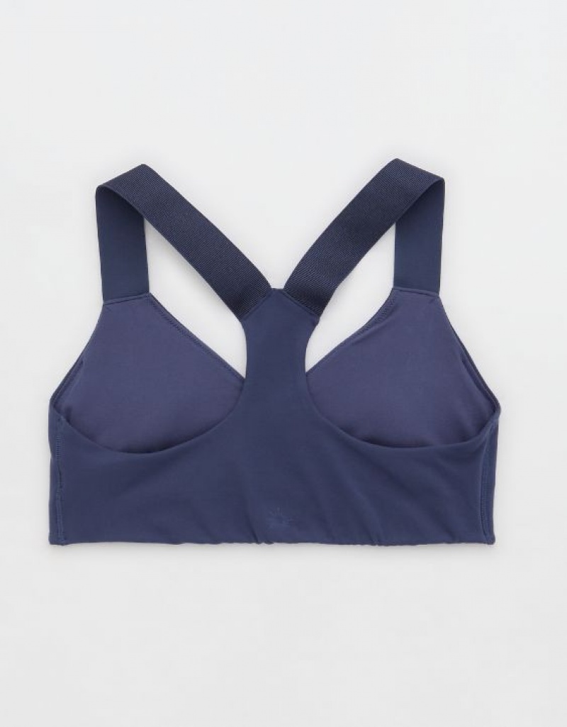 Soutien Gorge Aerie OFFLINE By The Hugger Racerback Sports Bleu | ESA-85529971