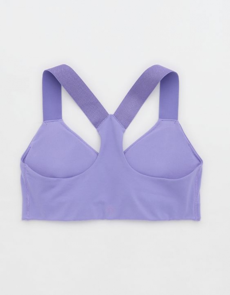 Soutien Gorge Aerie OFFLINE By The Hugger Racerback Sports Violette | DAT-47053350