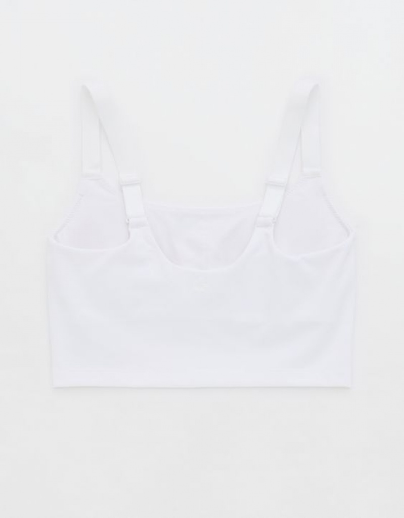 Soutien Gorge Aerie OFFLINE By The Hugger Longline Sports Blanche | CGI-73289959