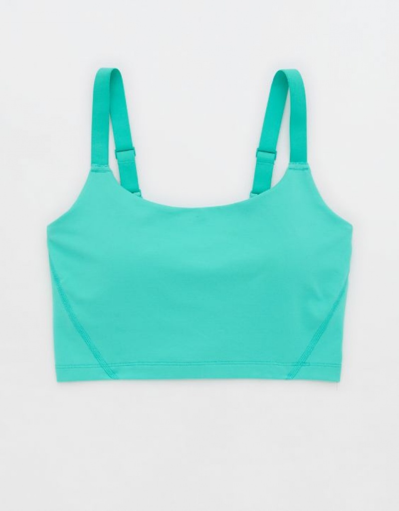 Soutien Gorge Aerie OFFLINE By The Hugger Longline Sports Turquoise | IVV-83771021