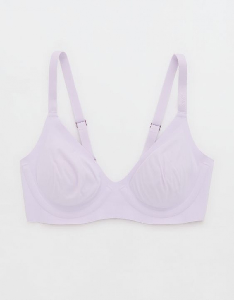 Soutien Gorge Aerie SMOOTHEZ Unlined Lavande | DUG-60688650