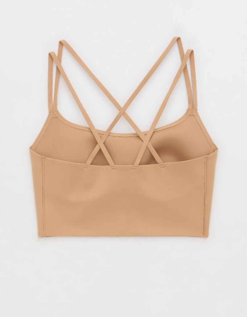 Soutien Gorge Aerie OFFLINE By Real Me Hold Up! Sports Beige | RZZ-53715275