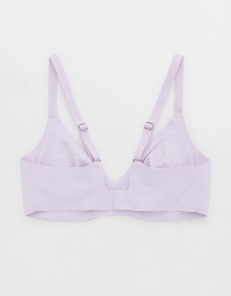 Soutien Gorge Aerie SMOOTHEZ Unlined Lavande | DUG-60688650