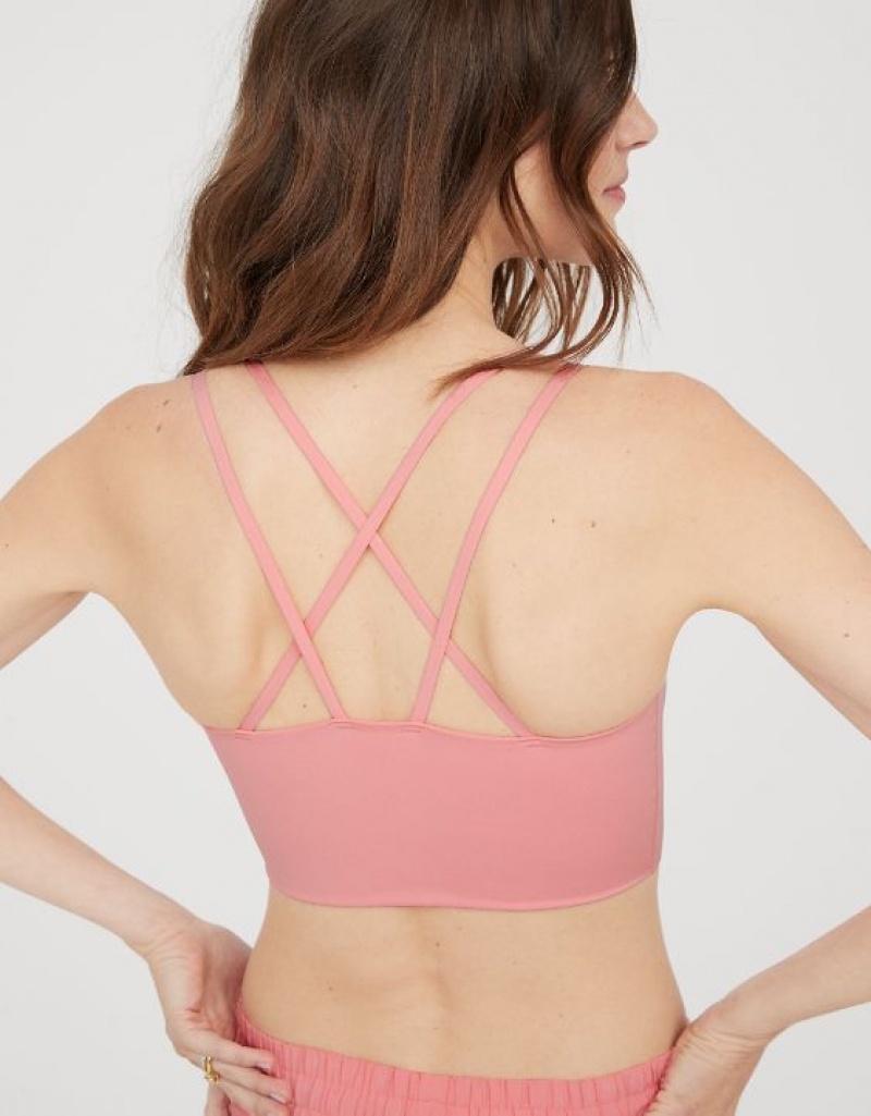 Soutien Gorge Aerie OFFLINE By Real Me Hold Up! Sports Rose | SPE-00290904