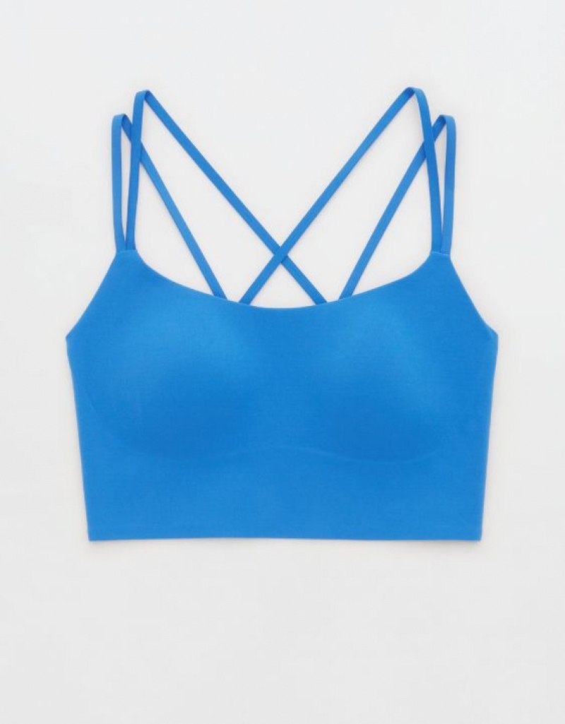 Soutien Gorge Aerie OFFLINE By Real Me Hold Up! Sports Bleu Foncé | TRO-08064546