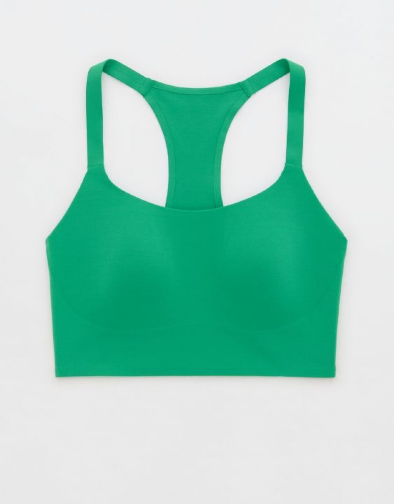 Soutien Gorge Aerie OFFLINE By Real Me Hold Up! Racerback Sports Vert | OQD-98868728