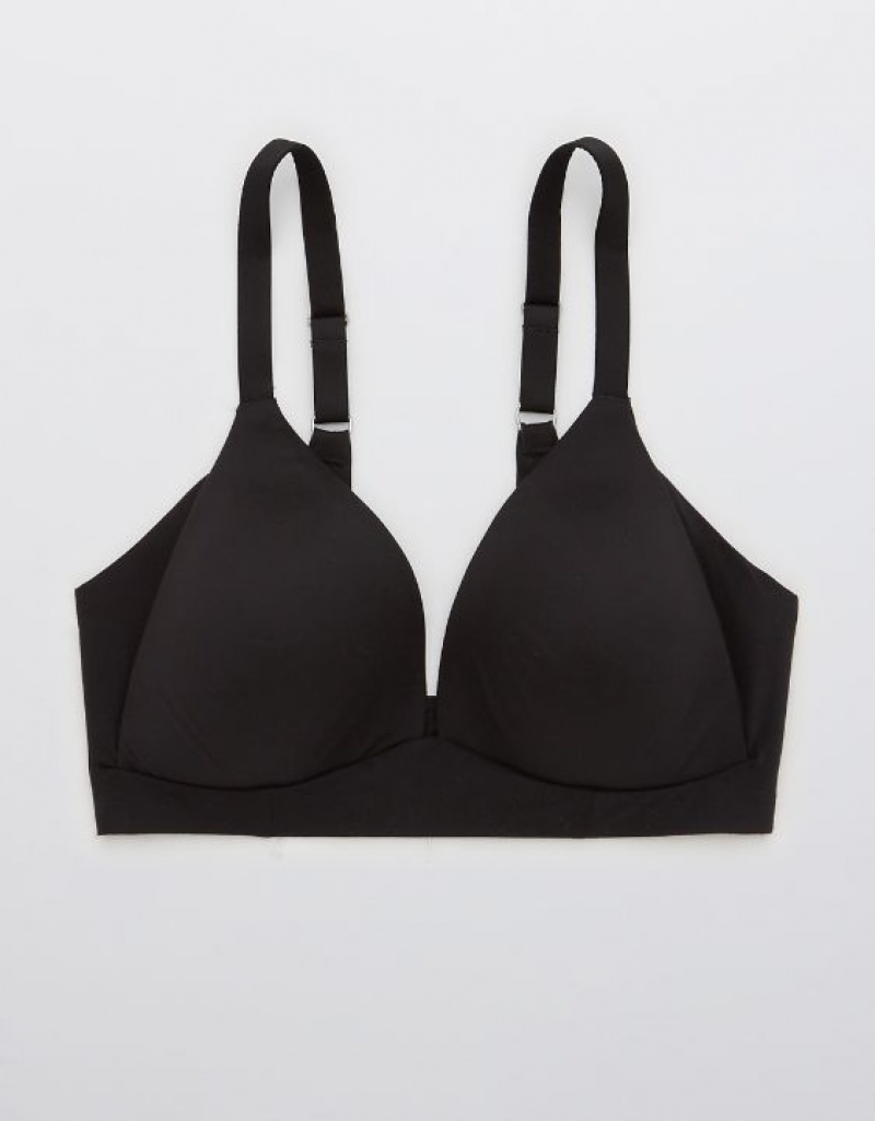 Soutien Gorge Aerie Sunnie Wireless Lightly Doublée Noir | XCG-38299940