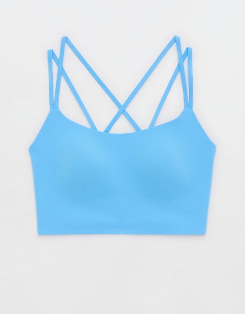 Soutien Gorge Aerie OFFLINE By Real Me Hold Up! Sports Bleu | NEX-18599919