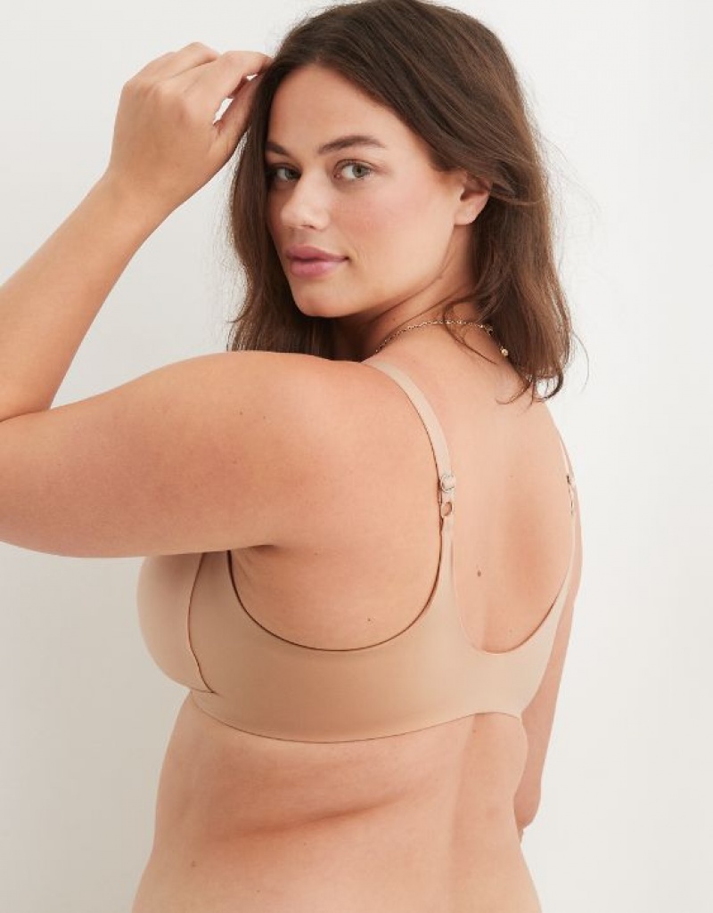 Soutien Gorge Aerie Sunnie Wireless Lightly Doublée Beige | ACT-66233431