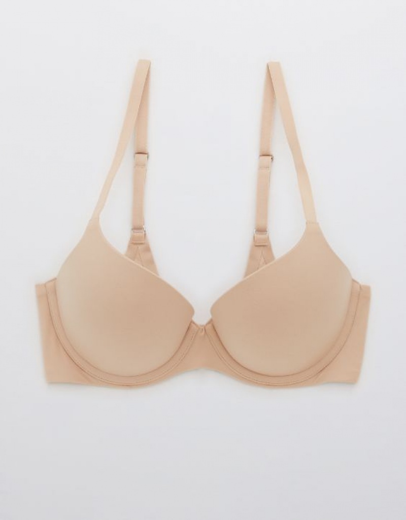 Soutien Gorge Aerie Sunnie Demi Push Up Beige | BTS-25110905