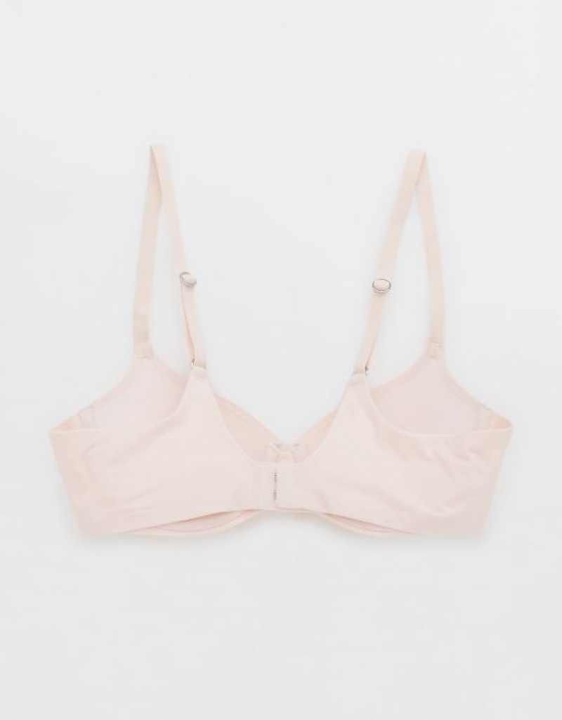 Soutien Gorge Aerie Sunnie Demi Push Up Rose | YMM-05863007