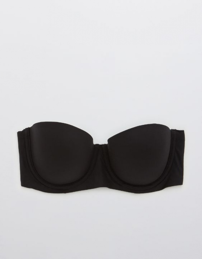 Soutien Gorge Aerie Sunnie Strapless Lightly Doublée Noir | HRR-91532235