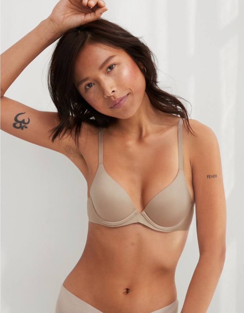 Soutien Gorge Aerie Sunnie Full Coverage Lightly Doublée Grise | CON-45933176