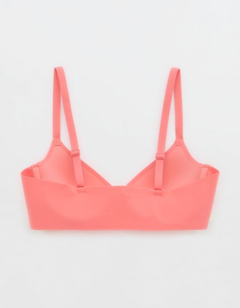 Soutien Gorge Aerie SMOOTHEZ Pull On Push Up Corail | BQO-69337761