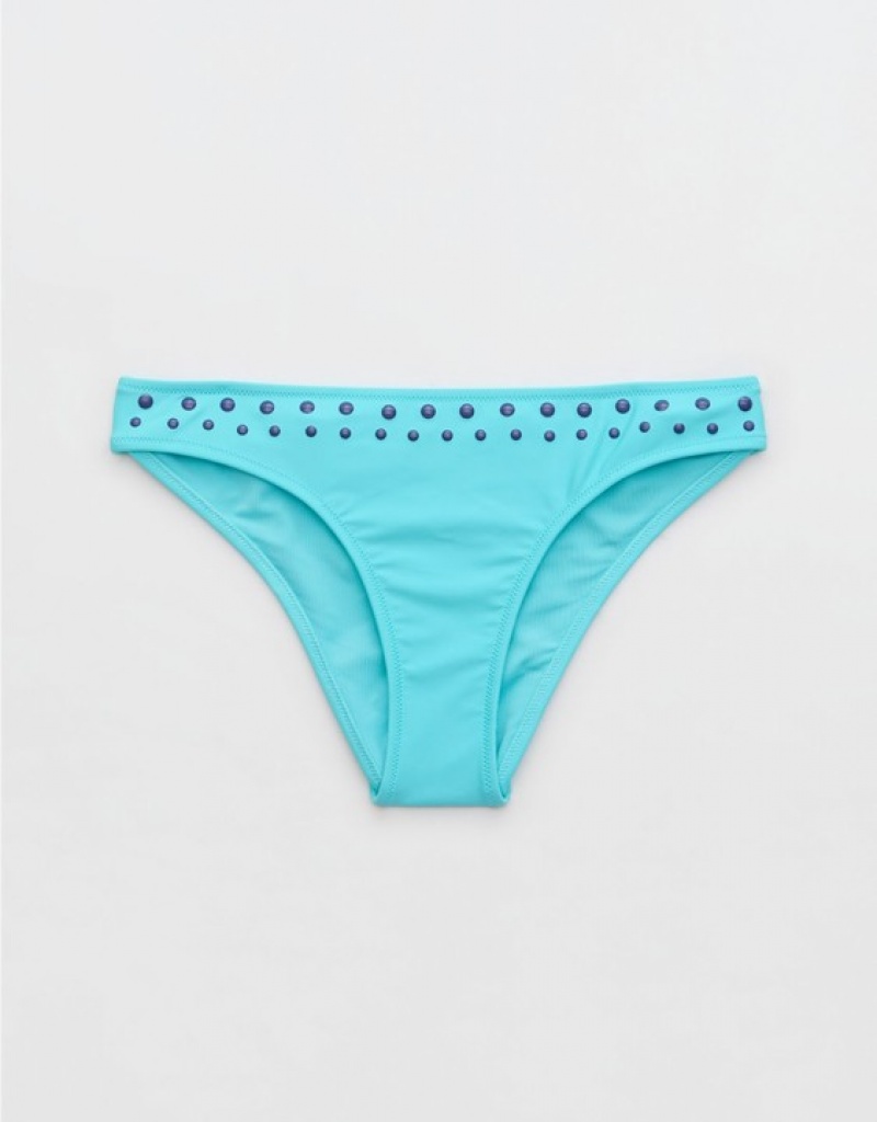 Bas de Bikini Aerie Cheeky Bleu | GJK-57677940