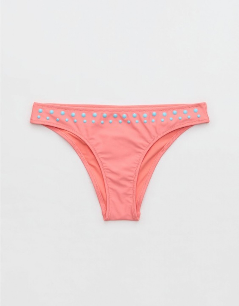 Bas de Bikini Aerie Cheeky Corail | EOO-35658083