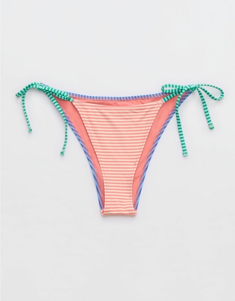 Bas de Bikini Aerie Cheekiest Tie Multicolore | QDP-57057745