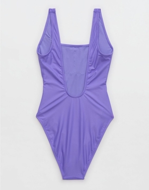 One Piece Swimsuits Aerie Astrology Babewatch Violette | HDD-76056744