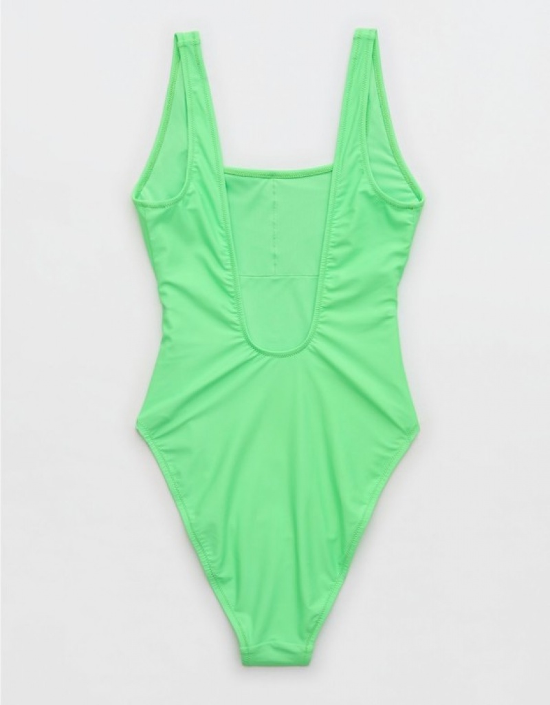 One Piece Swimsuits Aerie Astrology Babewatch Vert | EWA-39244193