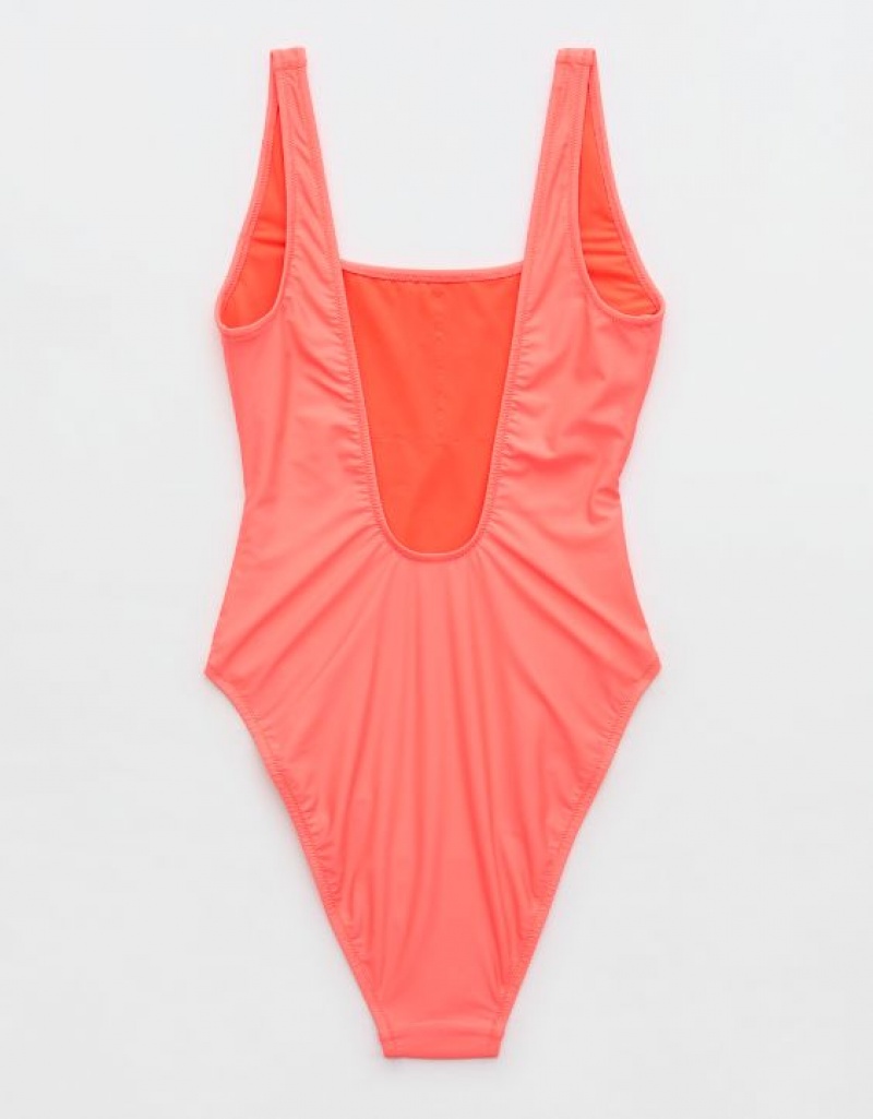 One Piece Swimsuits Aerie Astrology Babewatch Rose | KQI-92293134