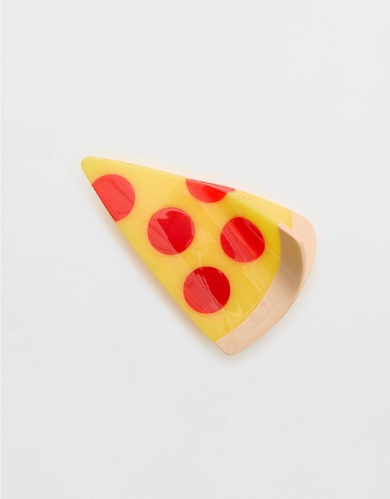 Accessoires Pour Cheveux Aerie Jenny Lemons Pizza Hair Claw Clip Jaune | CKX-86885451