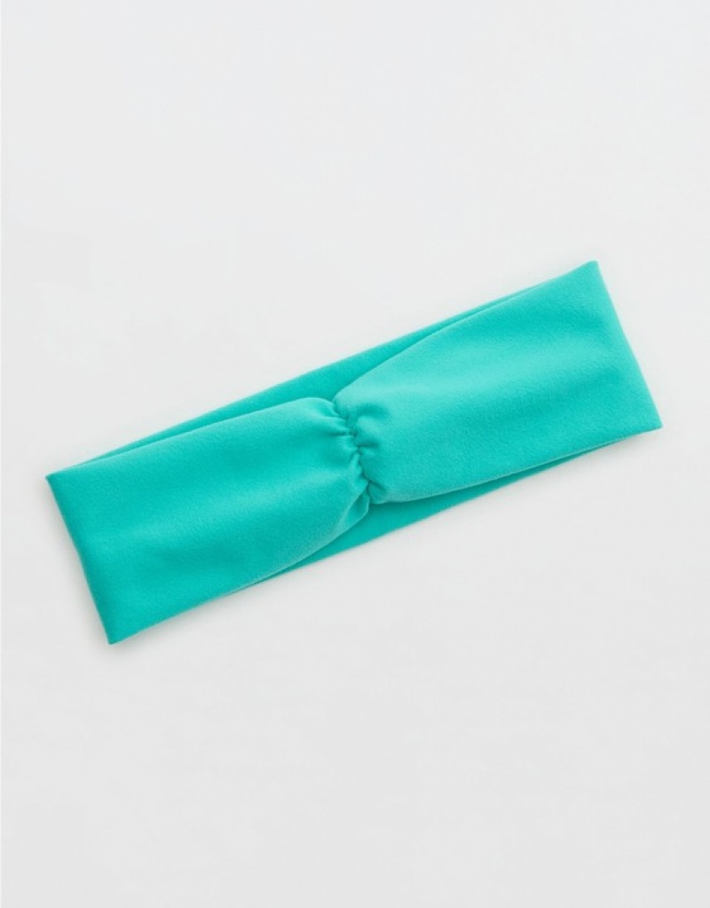 Accessoires Pour Cheveux Aerie OFFLINE By The Hugger Cinch Turquoise | OUJ-24909937