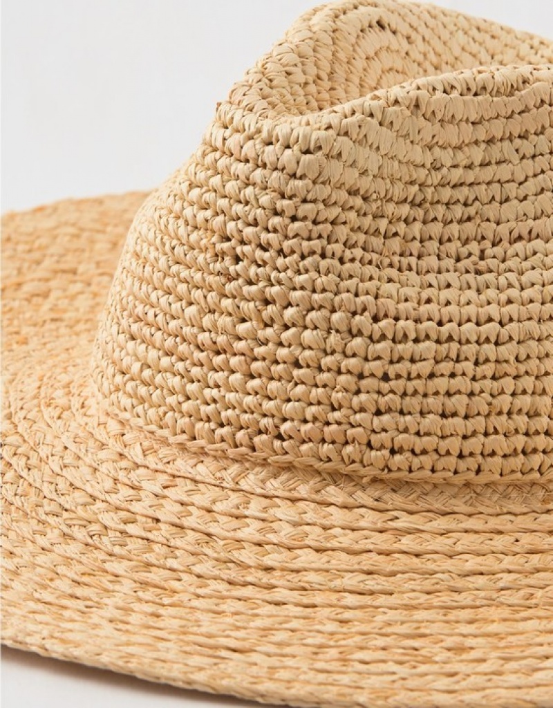 Chapeaux Aerie Straw Beige | CSK-90210105