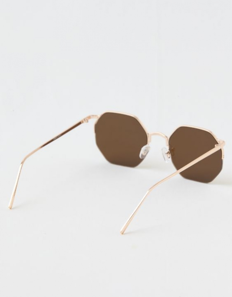 Lunette de Soleil Aerie Movin' N Groovin' Marron | KOW-50884253