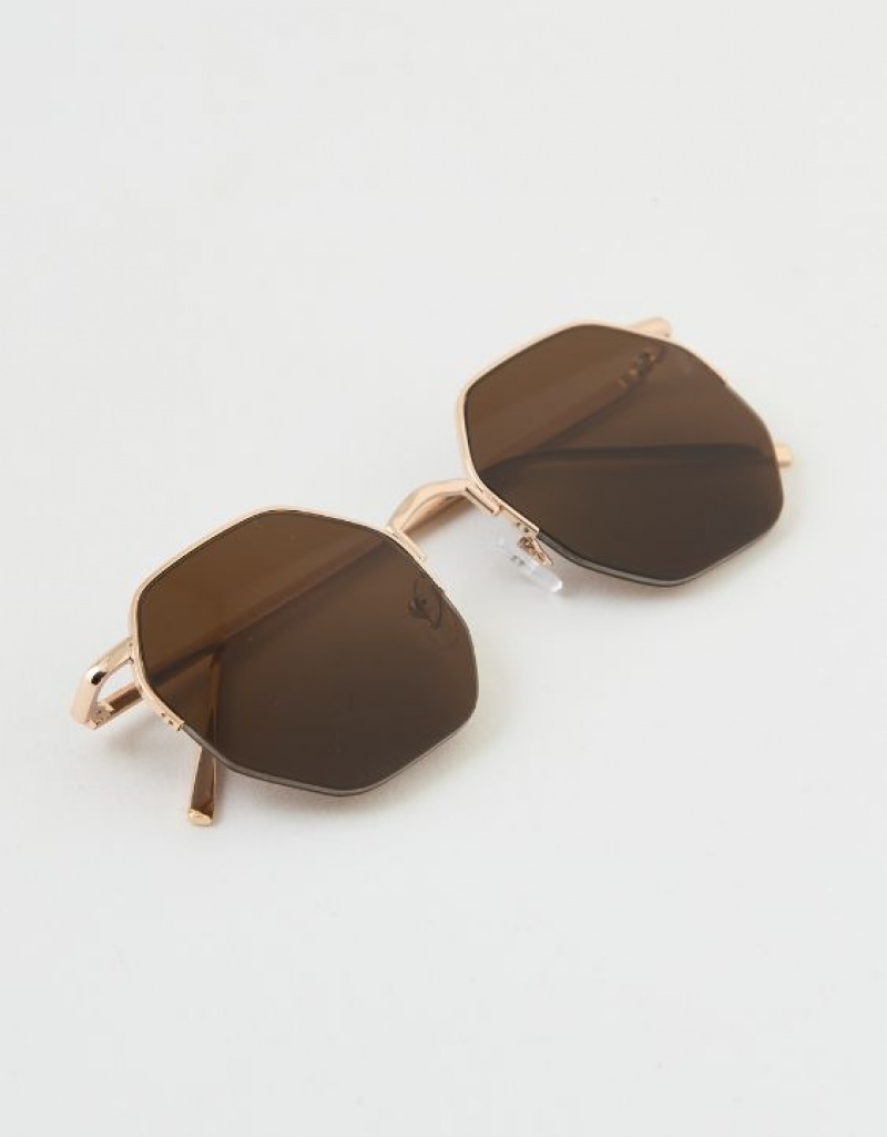 Lunette de Soleil Aerie Movin' N Groovin' Marron | KOW-50884253