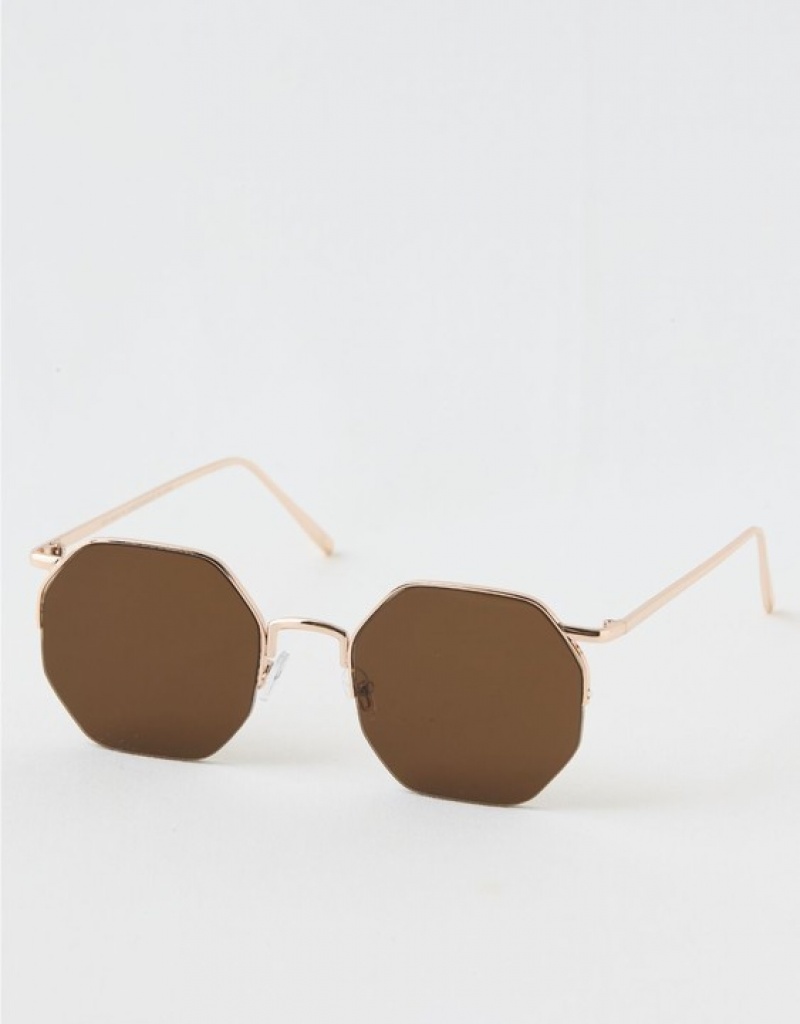 Lunette de Soleil Aerie Movin' N Groovin' Marron | KOW-50884253