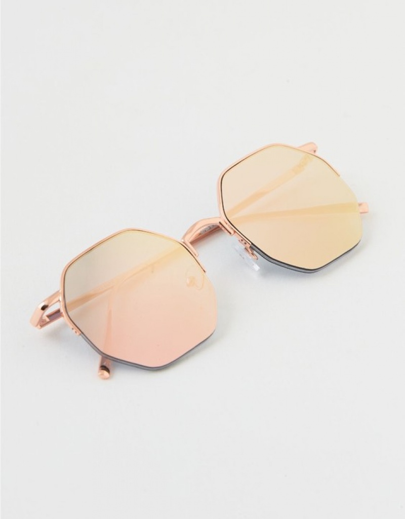 Lunette de Soleil Aerie Movin' N Groovin' Rose Doré | EQR-65816760