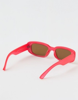 Lunette de Soleil Aerie Mini Dare To Square Rouge | IBK-02718167