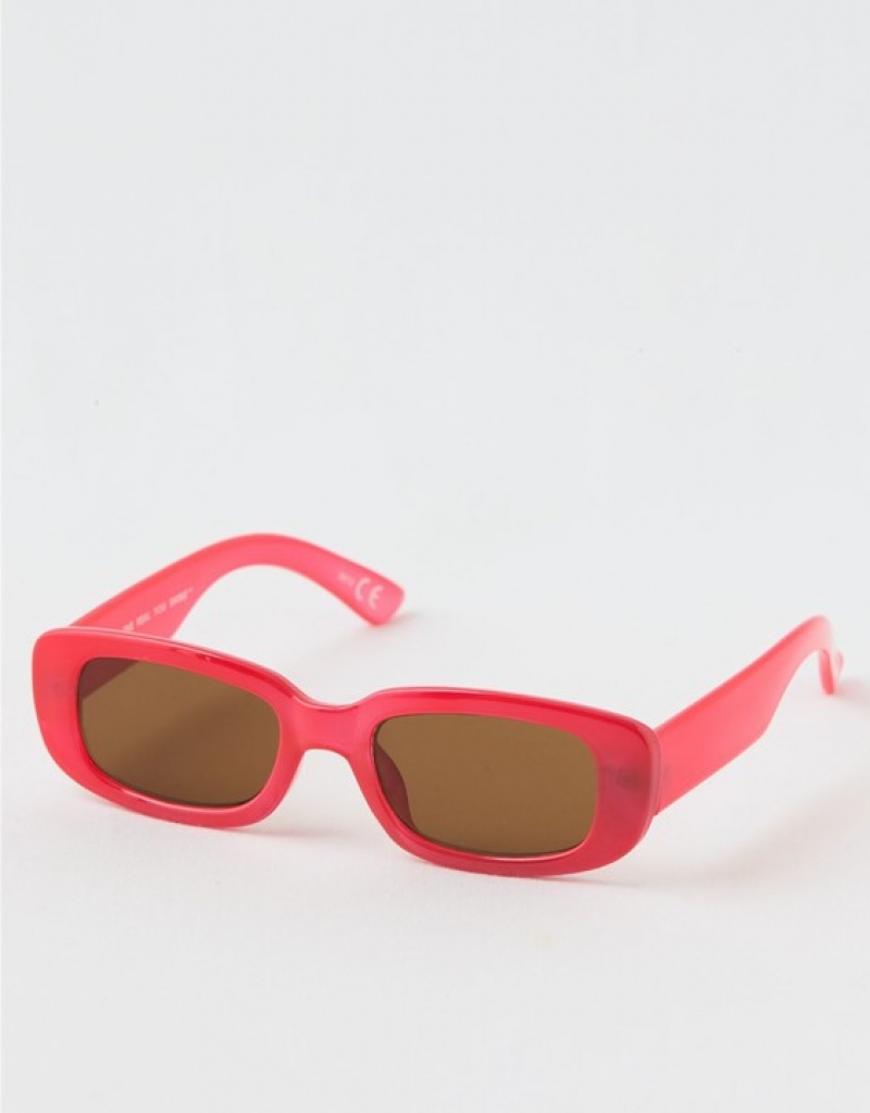 Lunette de Soleil Aerie Mini Dare To Square Rouge | IBK-02718167