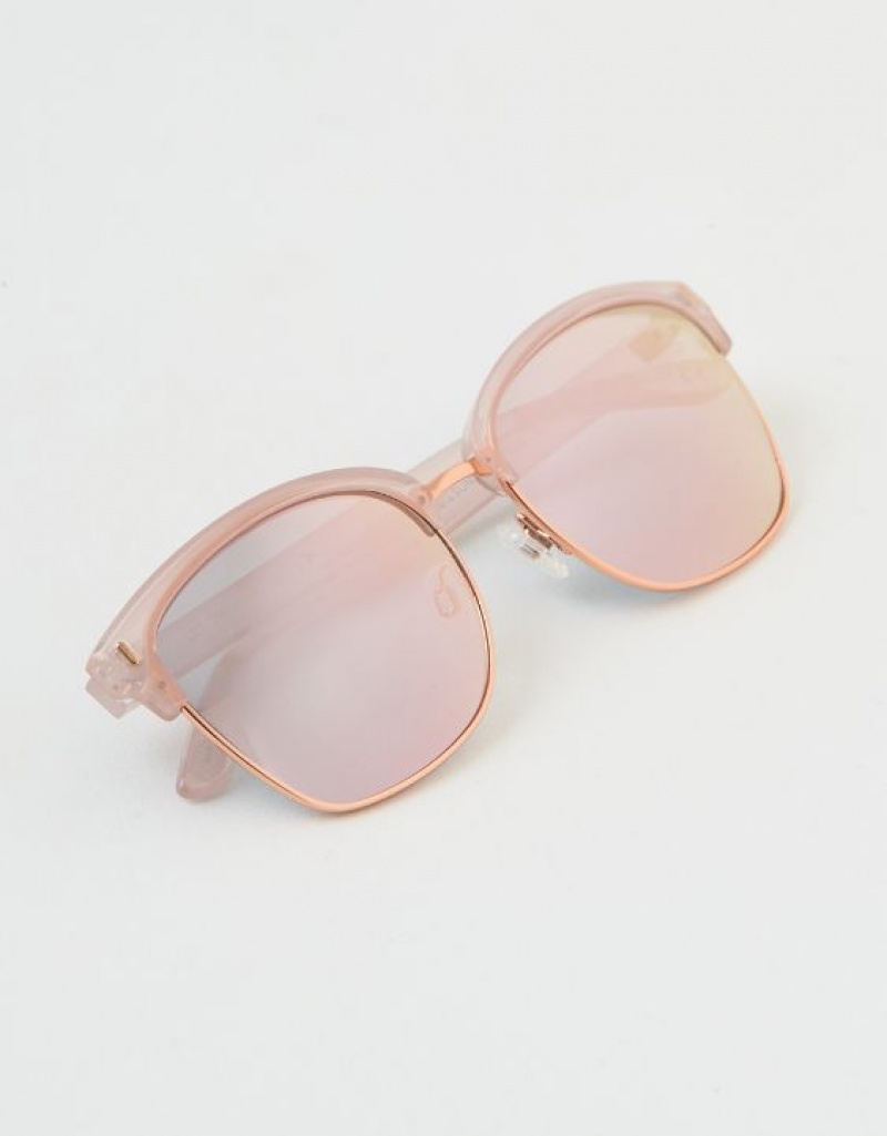 Lunette de Soleil Aerie Squared Away Rose Doré | IIA-86690137