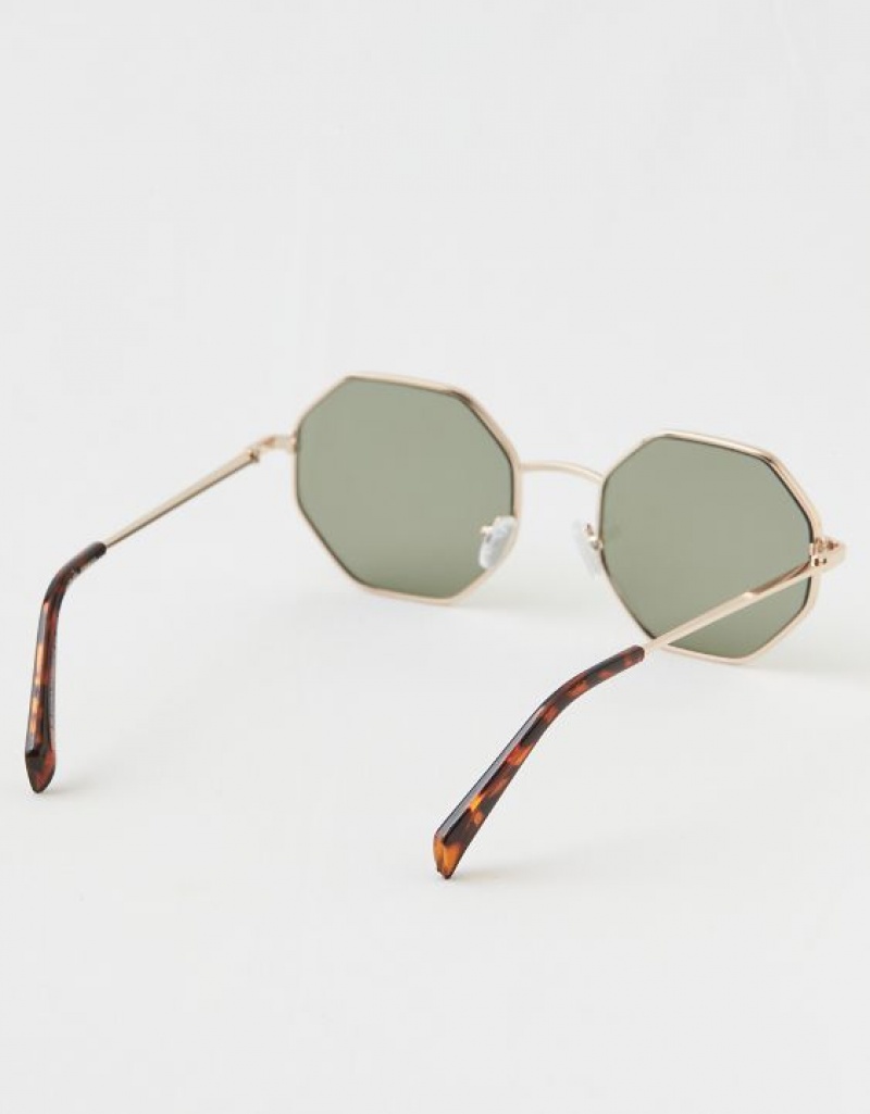 Lunette de Soleil Aerie Movin' N Groovin' Vert Olive | ROQ-21386834